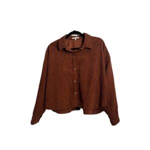Madewell Rust Button-Up Shirt